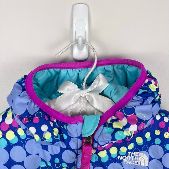 The North Face Girls Reversible Perrito Jacket 18-24 Months - Picture 3 of 14